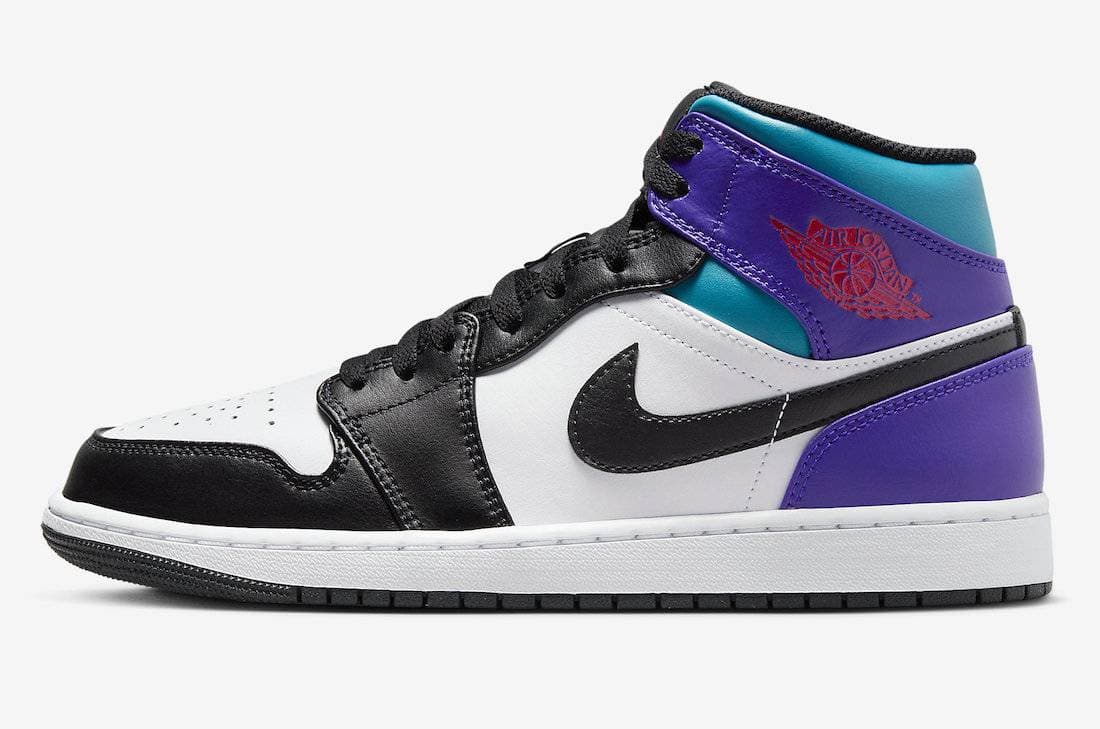 Air Jordan 1 Mid Court Purple Tropical Twist Jordan release photo