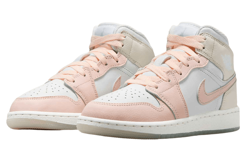 Air Jordan 1 Mid GS Flamingo release photo 2