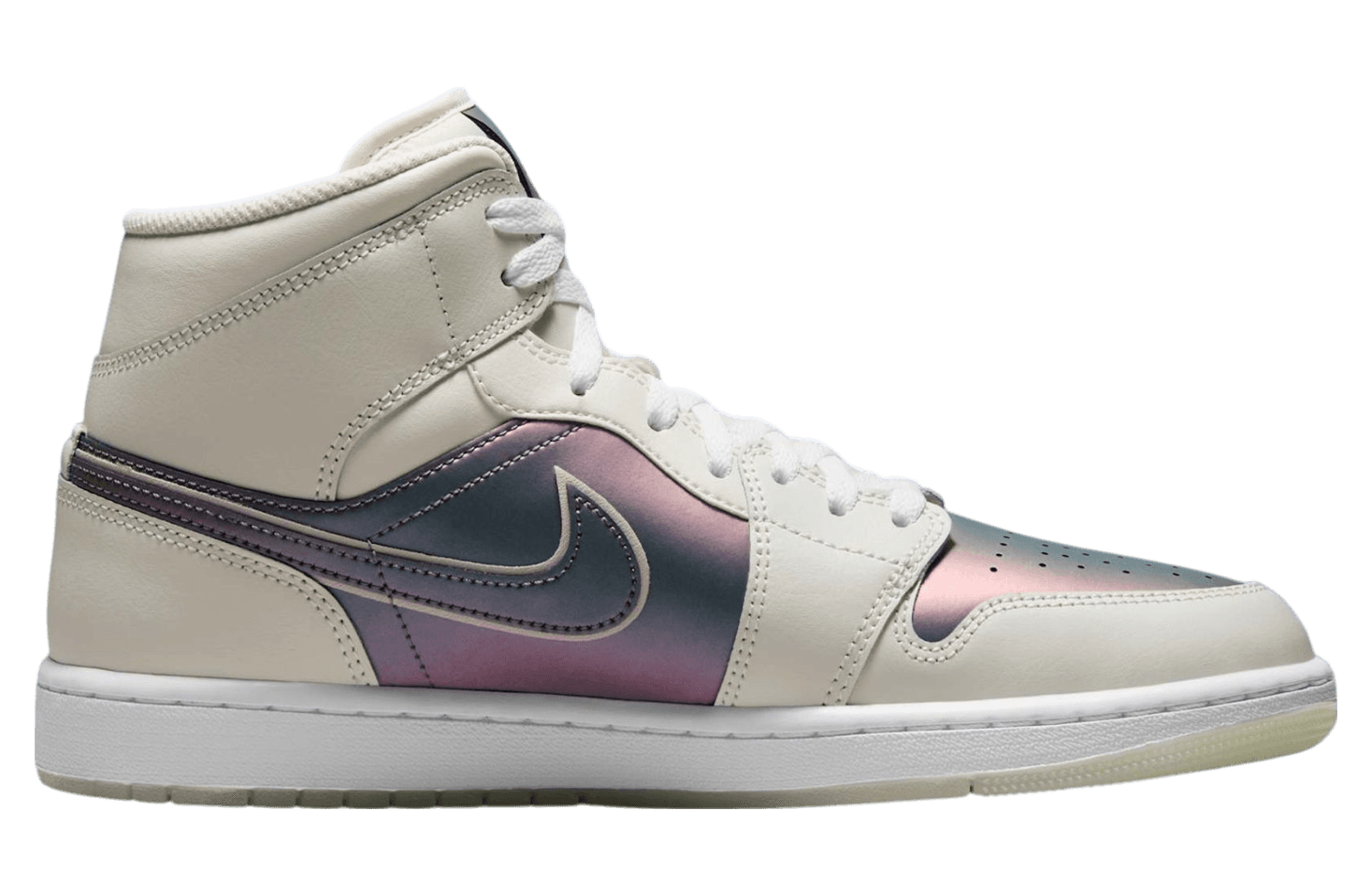 Air Jordan 1 Mid Phantom / White release photo 2
