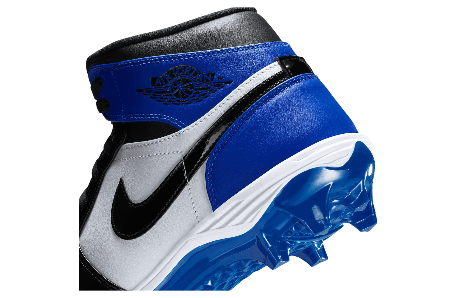 Air Jordan 1 Mid TD Cleat Game Royal / White release photo 3