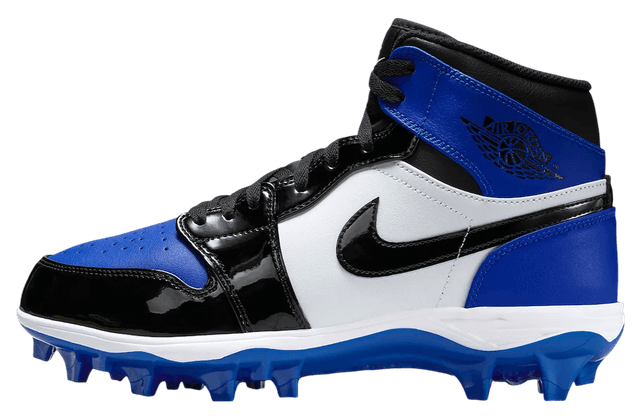 Air Jordan 1 Mid TD Cleat Game Royal / White Jordan release photo