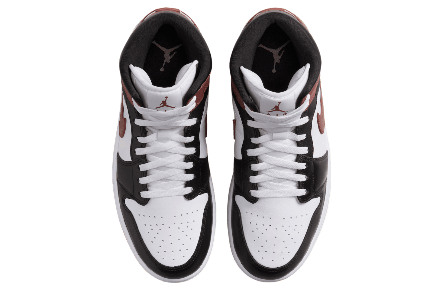 Air Jordan 1 Mid White / Dark Pony release photo 4