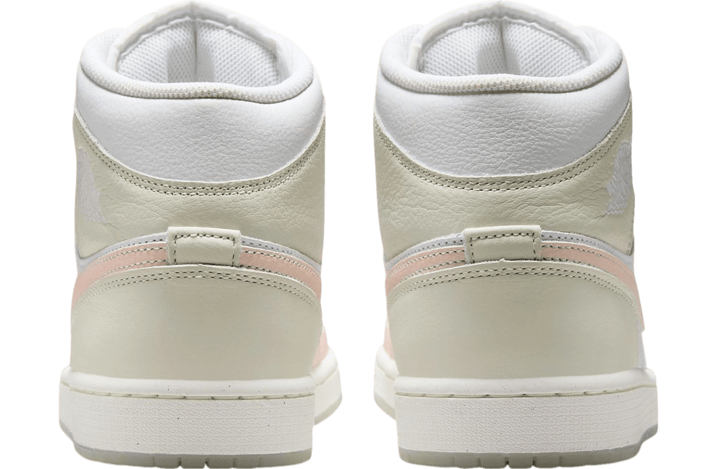 Air Jordan 1 Mid White / Peach release photo 5