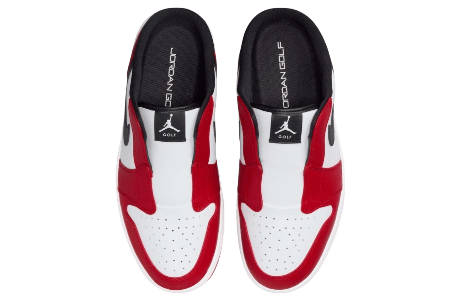 Air Jordan 1 Mule Golf Chicago White / Varsity Red release photo 5