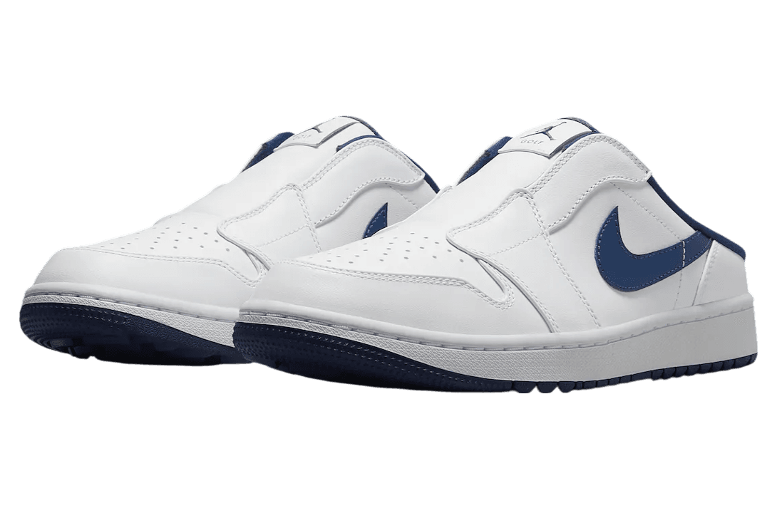 Air Jordan 1 Mule Golf White / Midnight Navy release photo 2
