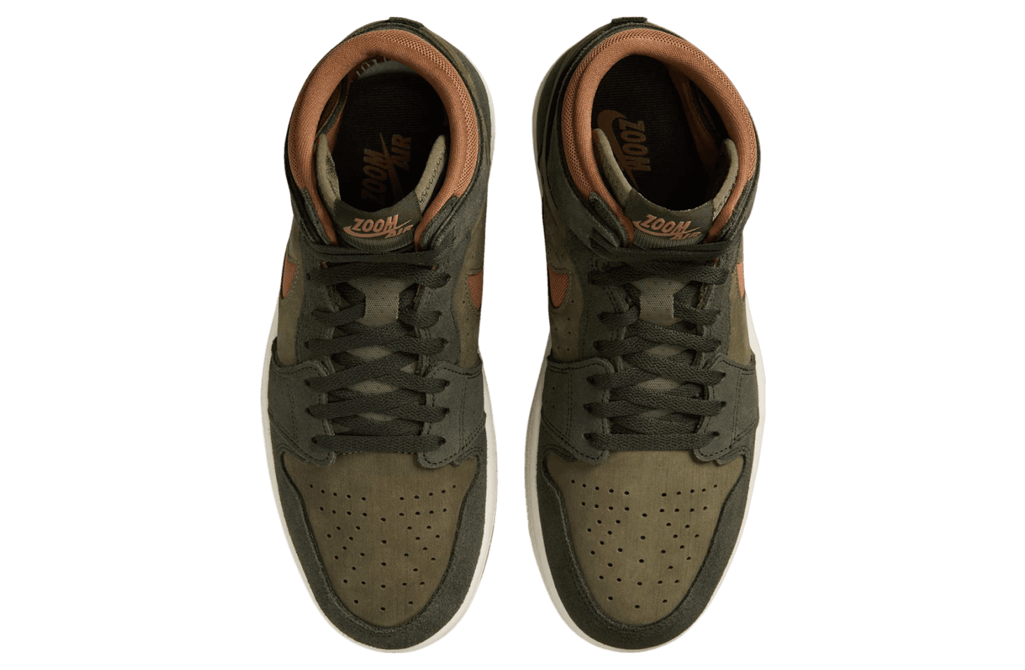 Air Jordan 1 Zoom Cmft 2 Olive / Gum release photo 3