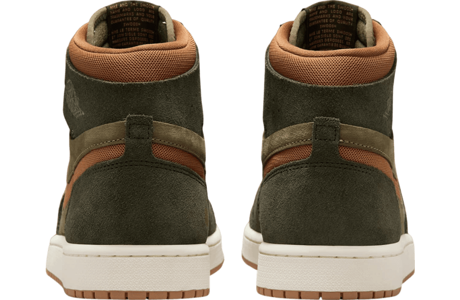 Air Jordan 1 Zoom Cmft 2 Olive / Gum release photo 4