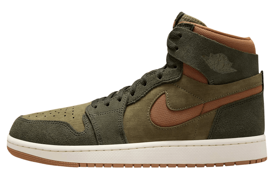 Air Jordan 1 Zoom Cmft 2 Olive / Gum release photo 1