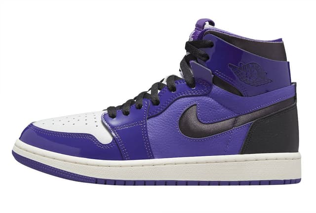 Air Jordan 1 Zoom Comfort Purple Patent Jordan release photo