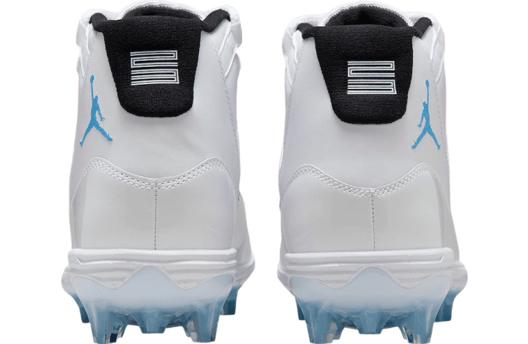 Air Jordan 11 Cleats White / Legend Blue release photo 5