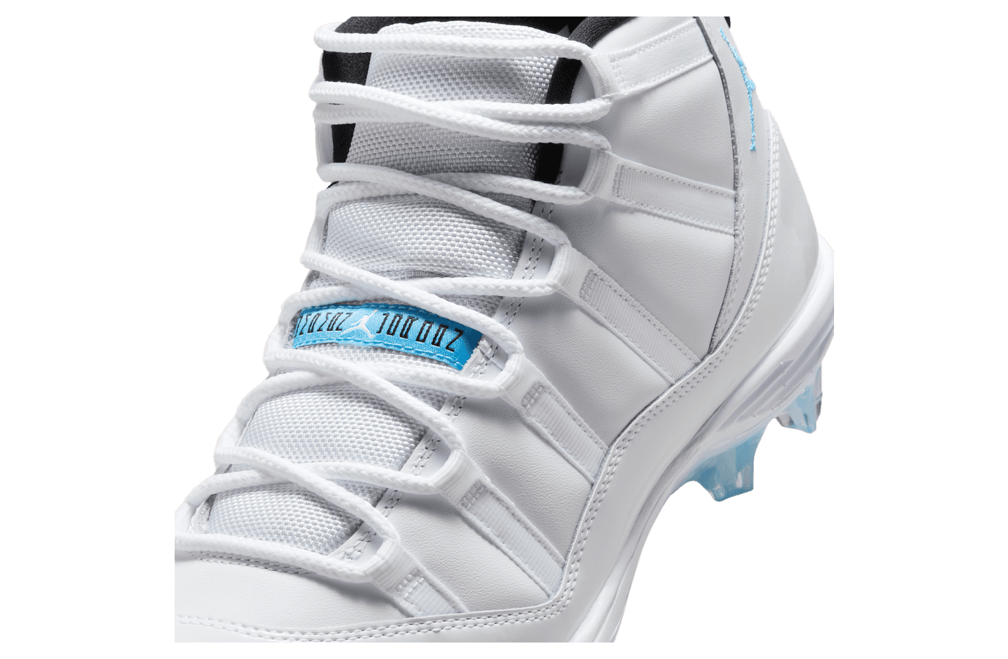 Air Jordan 11 Cleats White / Legend Blue release photo 7