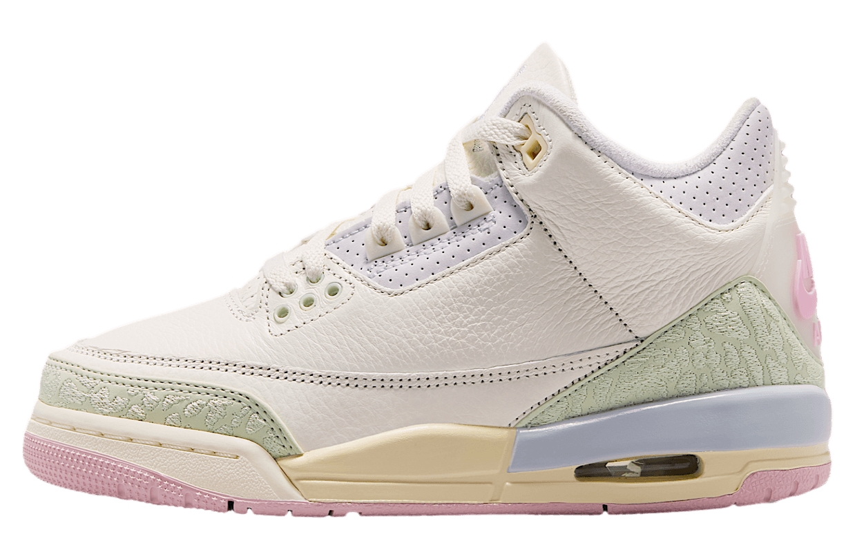 Air Jordan 3 GS Sail / Jade Aura Jordan release photo