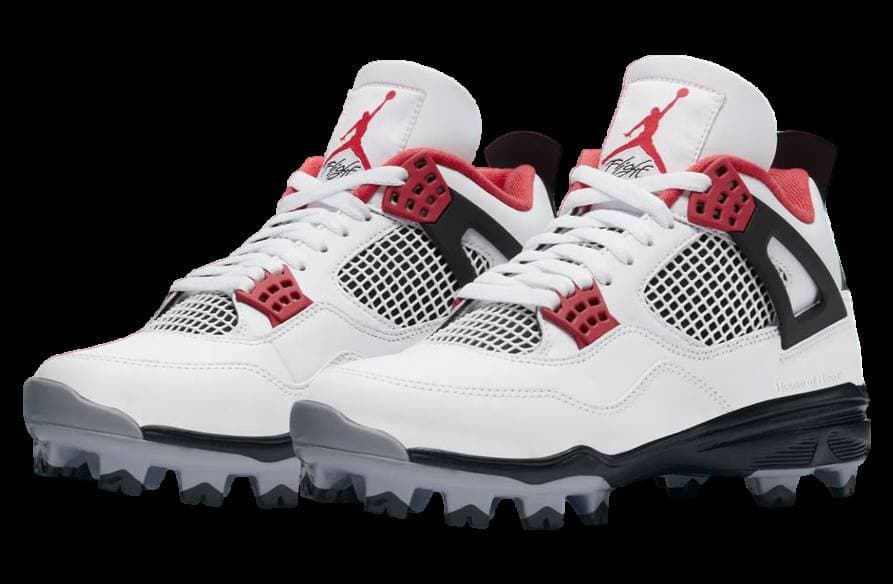Air Jordan 4 Cleat Fire Red release photo 2