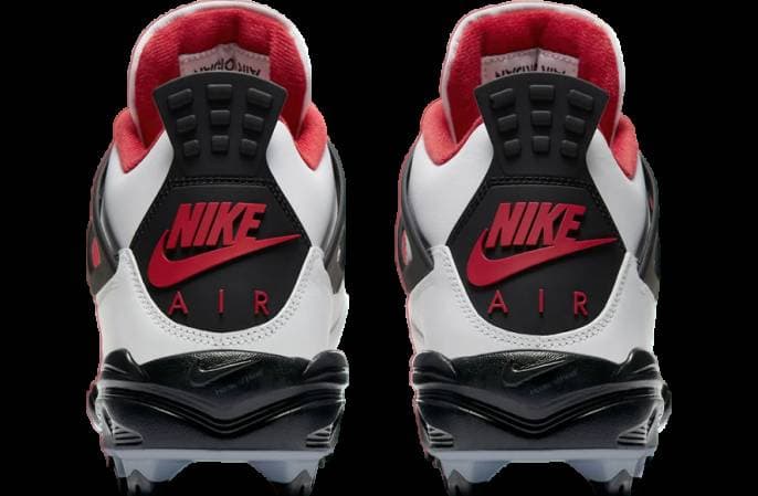 Air Jordan 4 Cleat Fire Red release photo 3