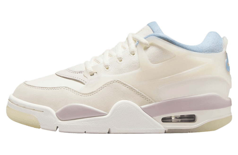 Air Jordan 4 RM GS Sail / Light Armory Blue release photo 1