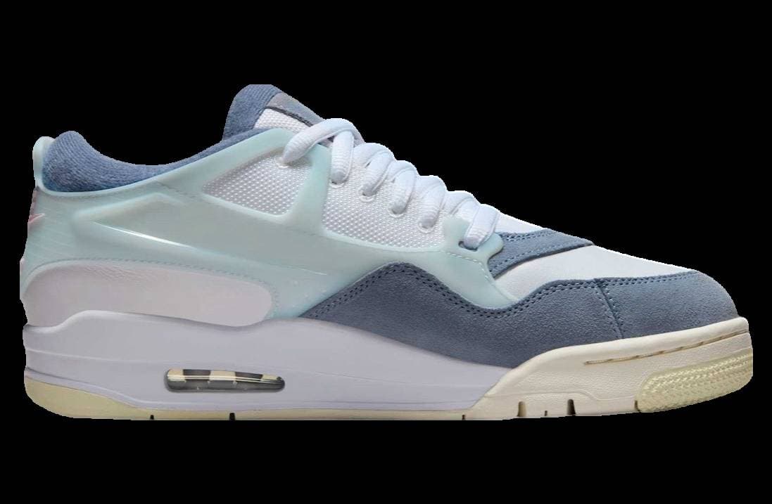 Air Jordan 4 RM White / Diffused Blue release photo 3