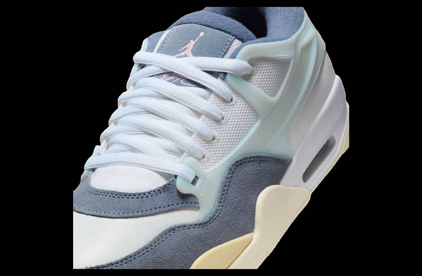 Air Jordan 4 RM White / Diffused Blue release photo 7