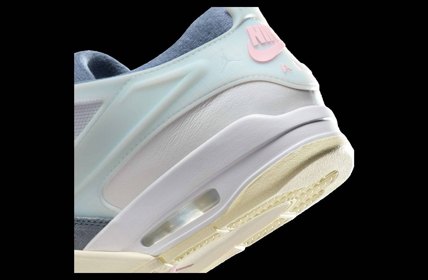 Air Jordan 4 RM White / Diffused Blue release photo 8