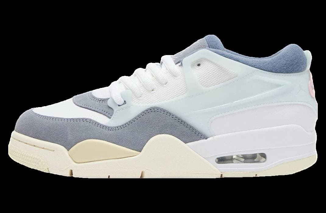 Air Jordan 4 RM White / Diffused Blue release photo 1