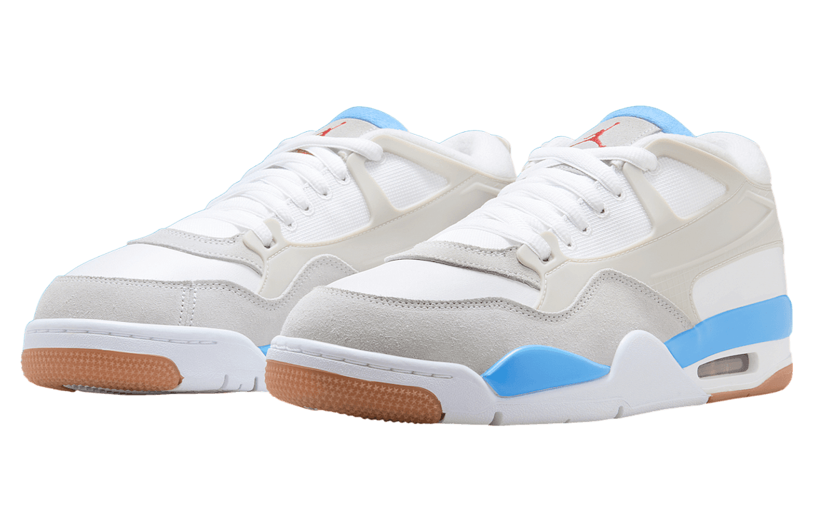 Air Jordan 4 RM White / University Blue release photo 2