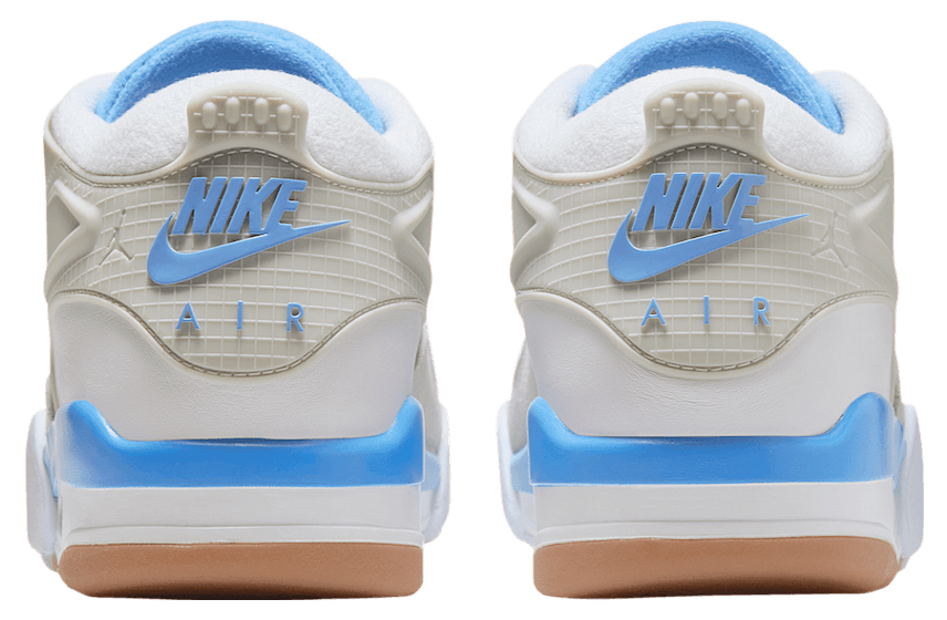 Air Jordan 4 RM White / University Blue release photo 5