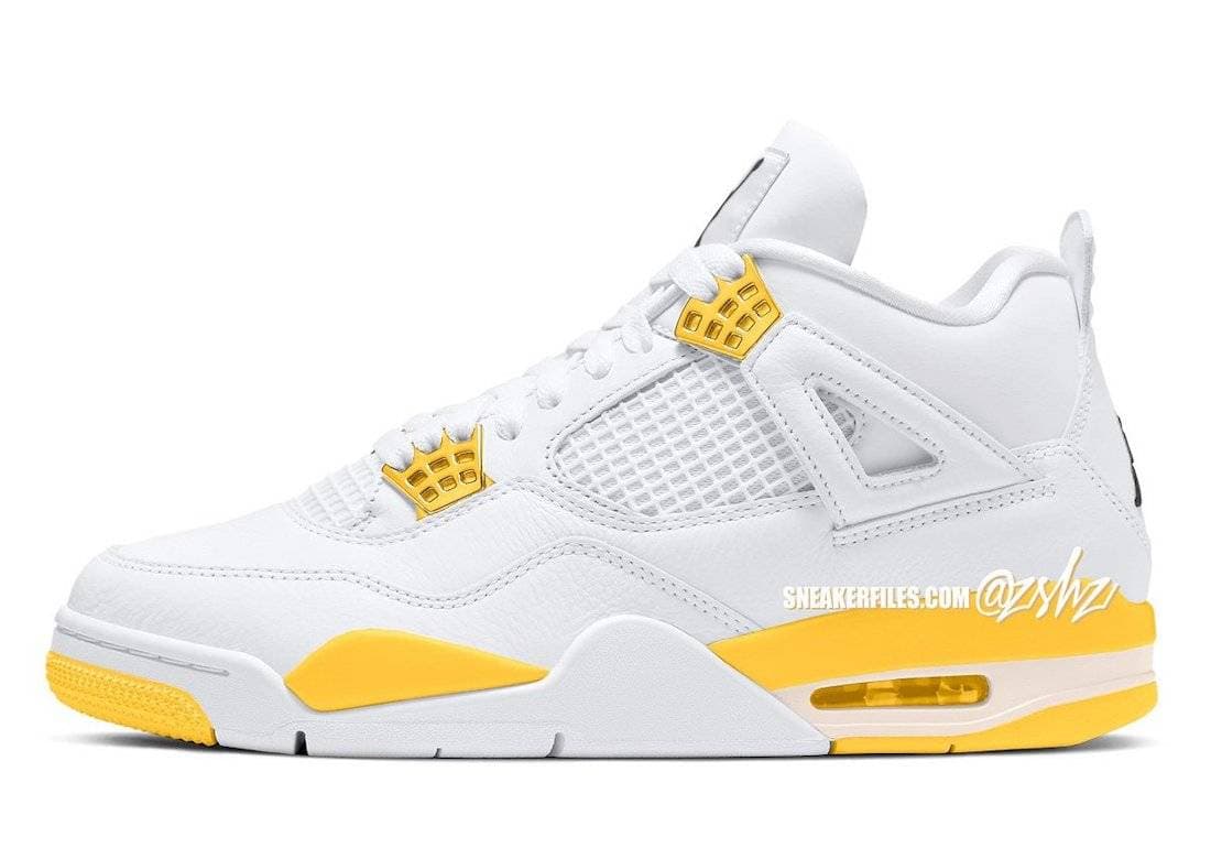 Air Jordan 4 WMNS Vivid Sulfur release photo 1
