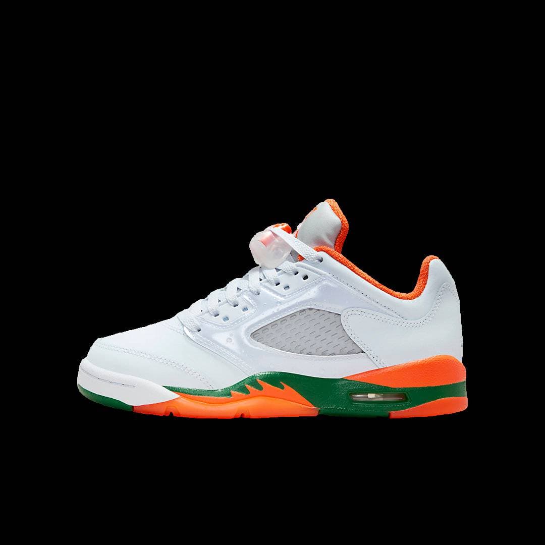 Air Jordan 5 Low GS Hurricanes Jordan release photo