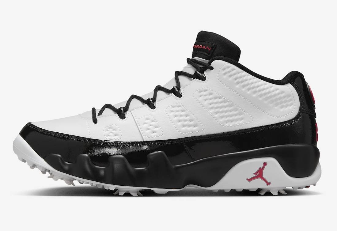 Air Jordan 9 Golf OG White Black Jordan release photo