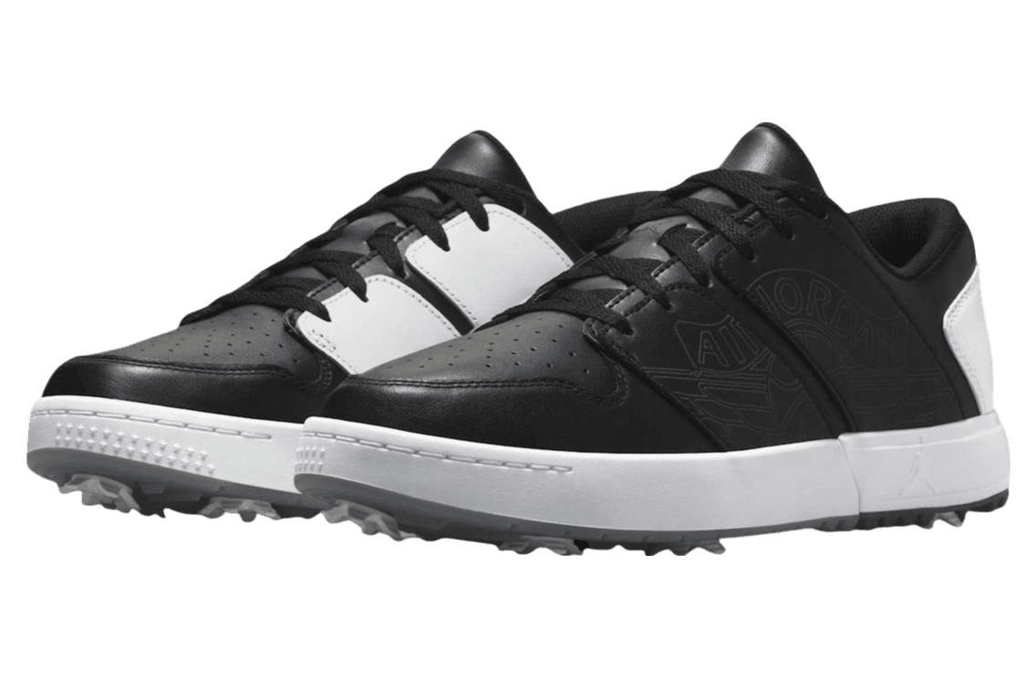 Air Jordan Nu 1 Low Golf Black / White release photo 4