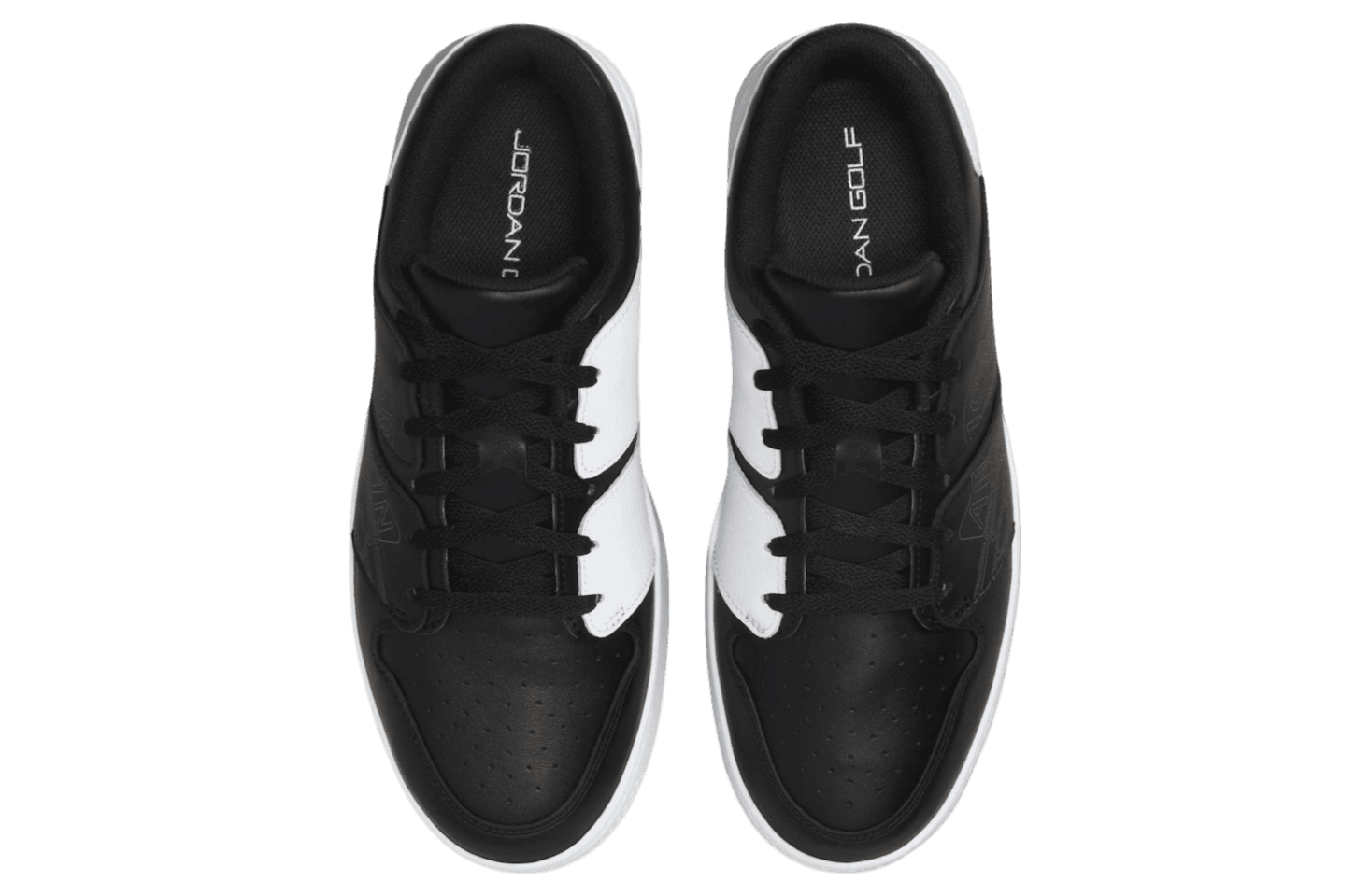Air Jordan Nu 1 Low Golf Black / White release photo 5