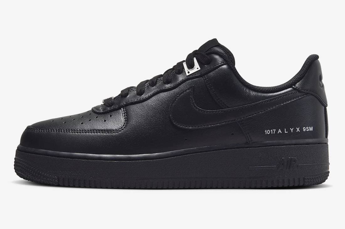ALYX x Nike Air Force 1 Low Black Nike release photo