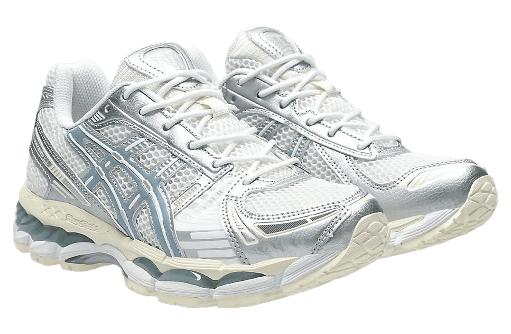 Asics Gel-Kayano 12.1 Silver / Blue release photo 2
