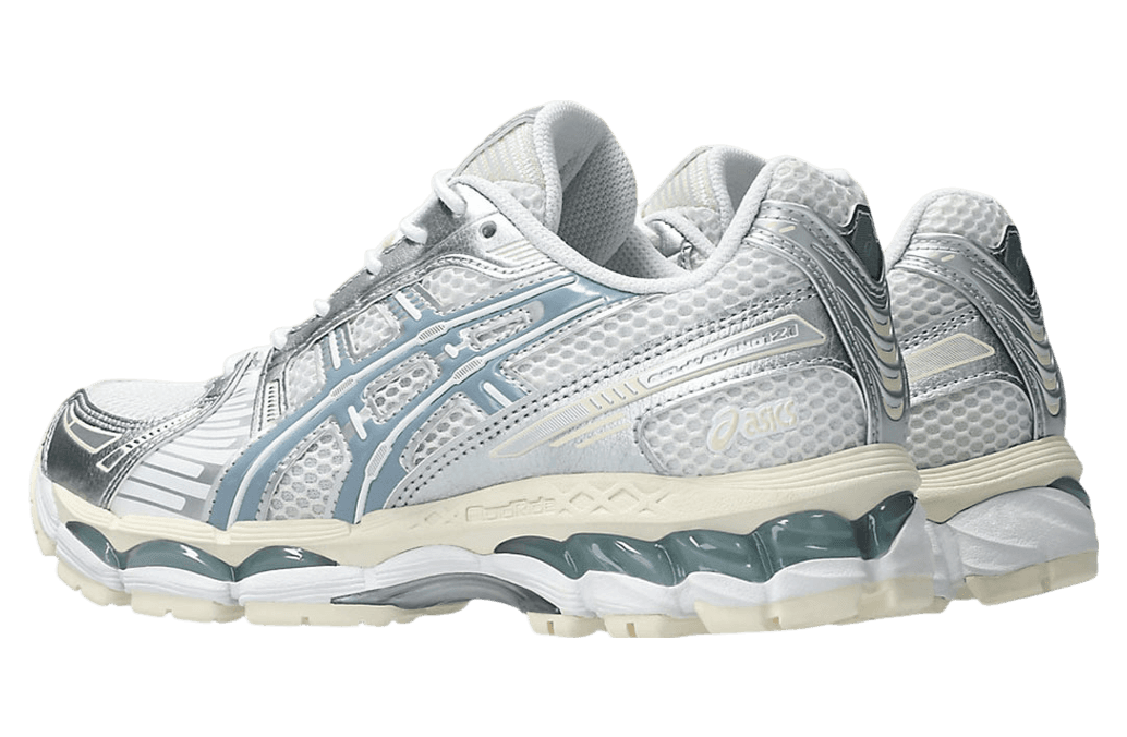 Asics Gel-Kayano 12.1 Silver / Blue release photo 3