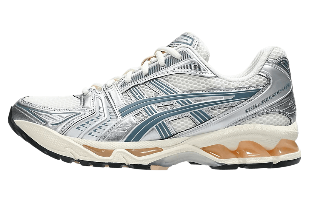 Asics Gel-Kayano 14 Silver / Teal / Gold release photo 2
