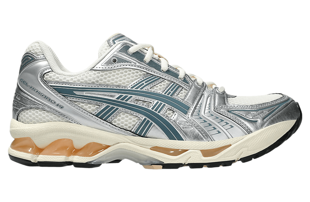 Asics Gel-Kayano 14 Silver / Teal / Gold release photo 1