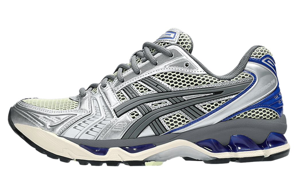 Asics Gel-Kayano 14 Soft Yellow / Silver Blue release photo 2