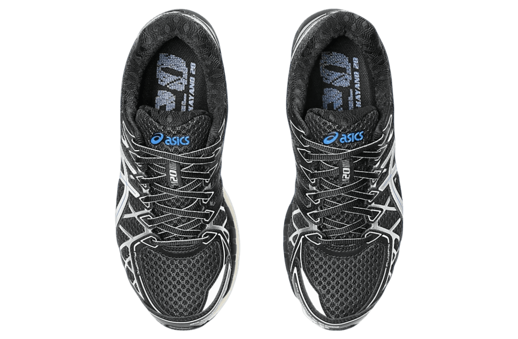 Asics Gel-Kayano 20 Black / Pure Silver release photo 4