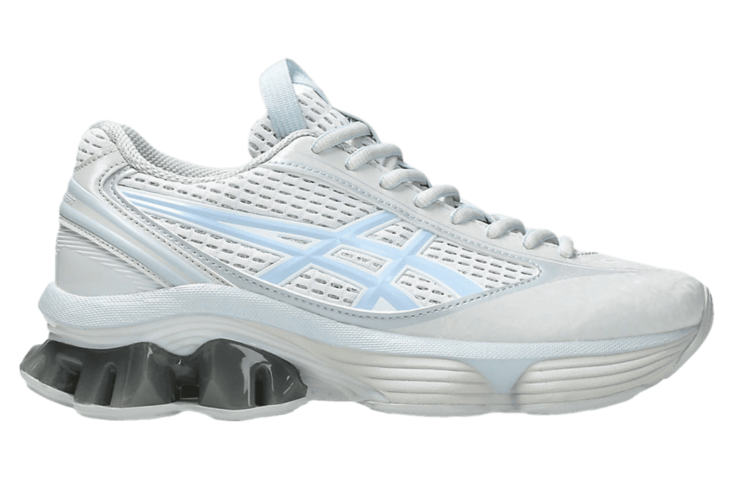 Asics Gel-Kinetic Fluent US6-S Glacier Grey / Soft Sky ASICS release photo