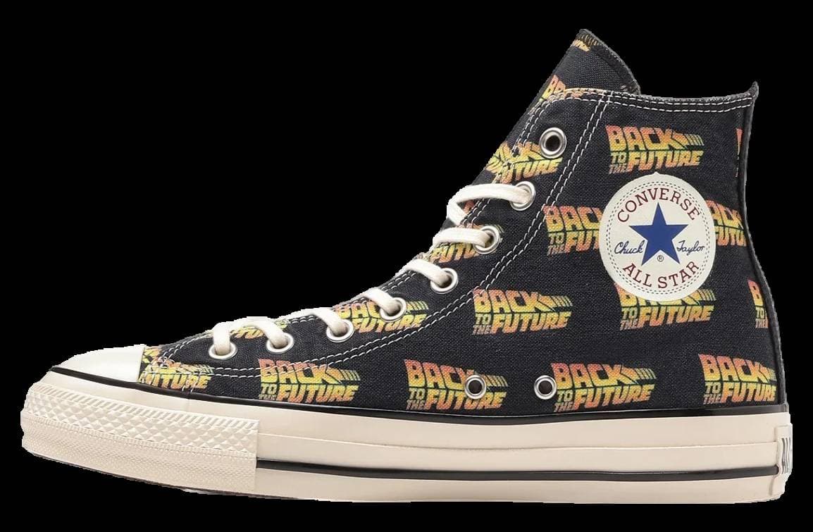 Back to the Future x Converse All Star US LG Hi Black release photo