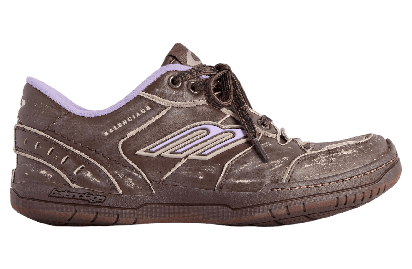 Balenciaga Hamptons Medium Worn-Out WMNS Brown / Lilac release photo