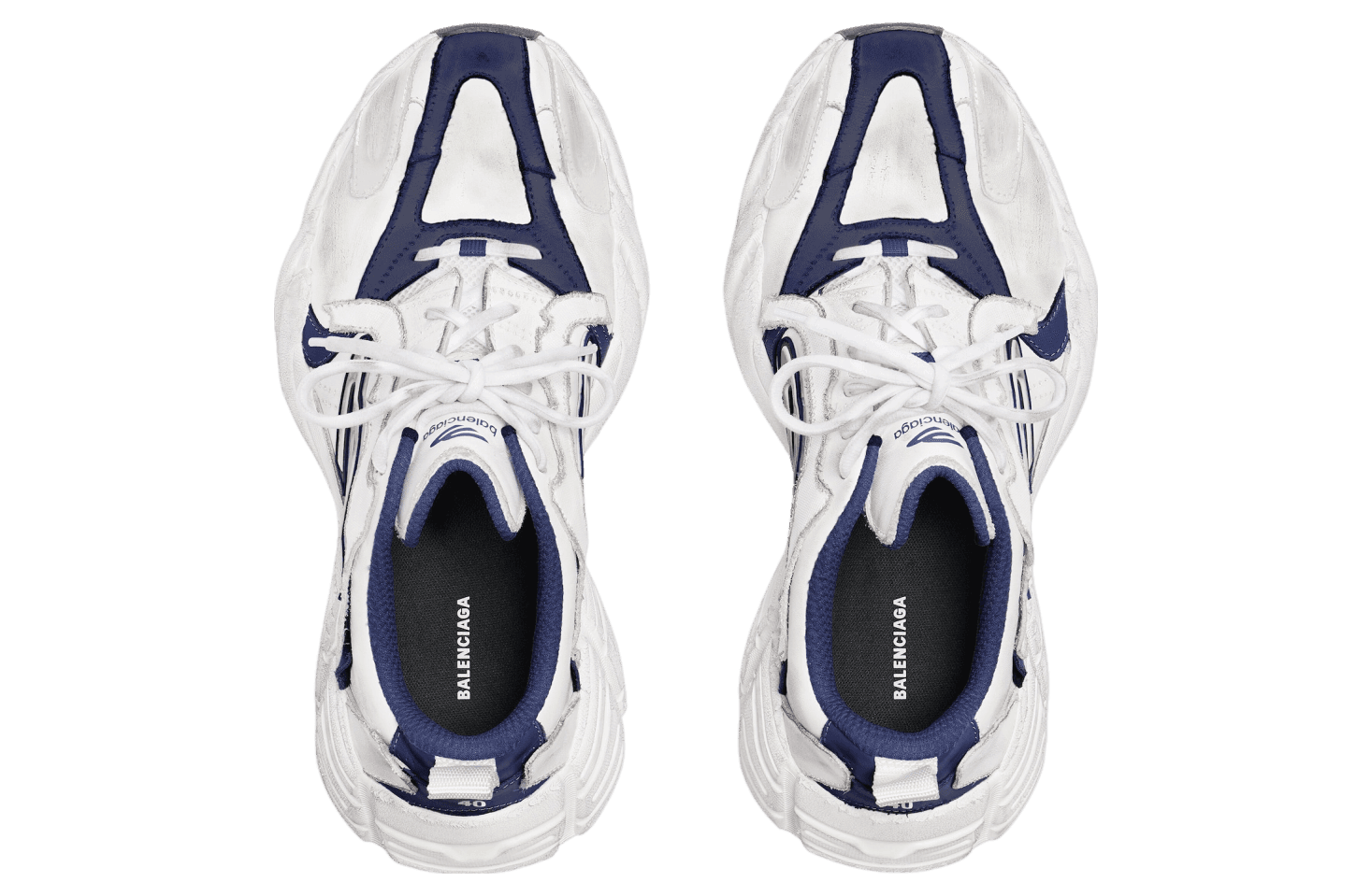 Balenciaga Monday Navy / White release photo 6