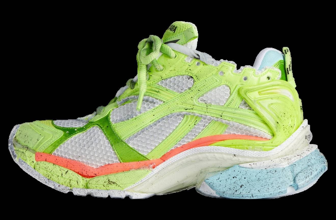 Balenciaga Runner Marathon White / Neon Yellow release photo 4
