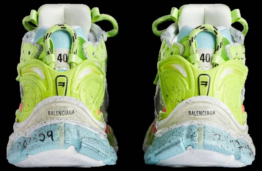 Balenciaga Runner Marathon White / Neon Yellow release photo 5