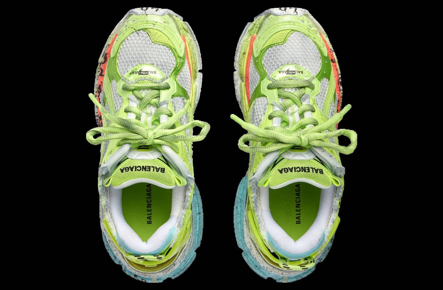 Balenciaga Runner Marathon White / Neon Yellow release photo 6