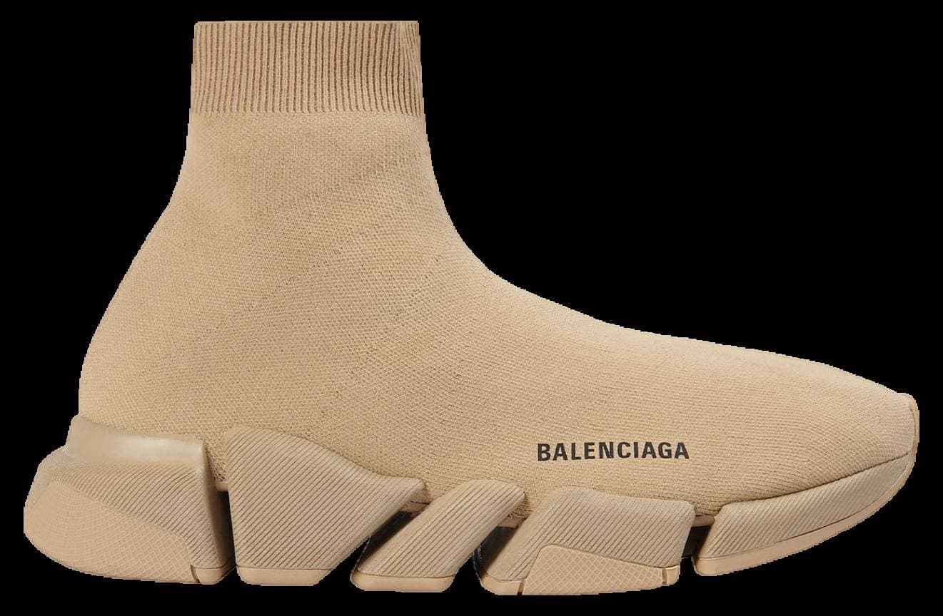 Balenciaga Speed 2.0 Monocolor Recycled Knit Beige release photo 1