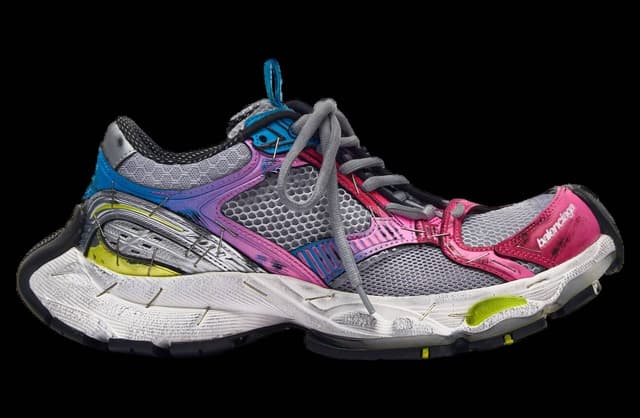 Balenciaga Stapler WMNS Grey / Blue / Pink release photo