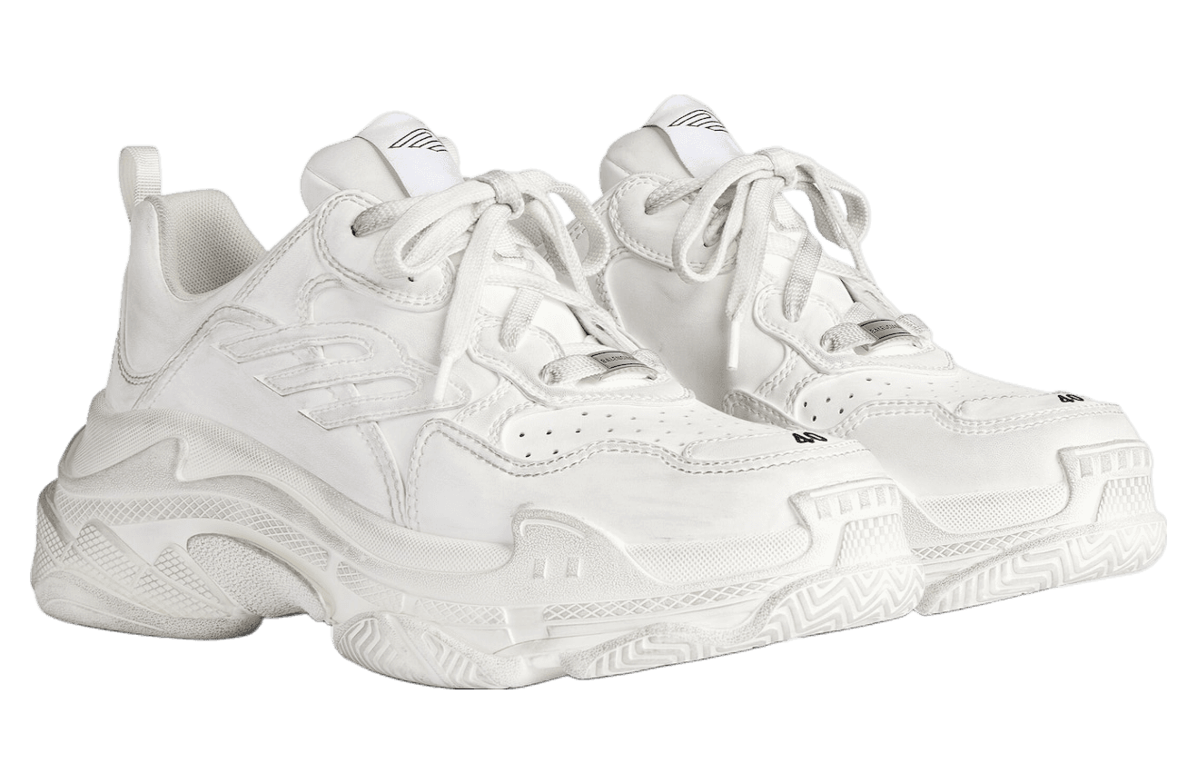 Balenciaga Triple S Sporty White Worn Out release photo 2