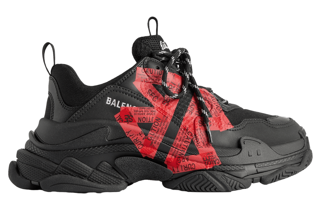 Balenciaga Triple S WMNS Black / Red release photo 1