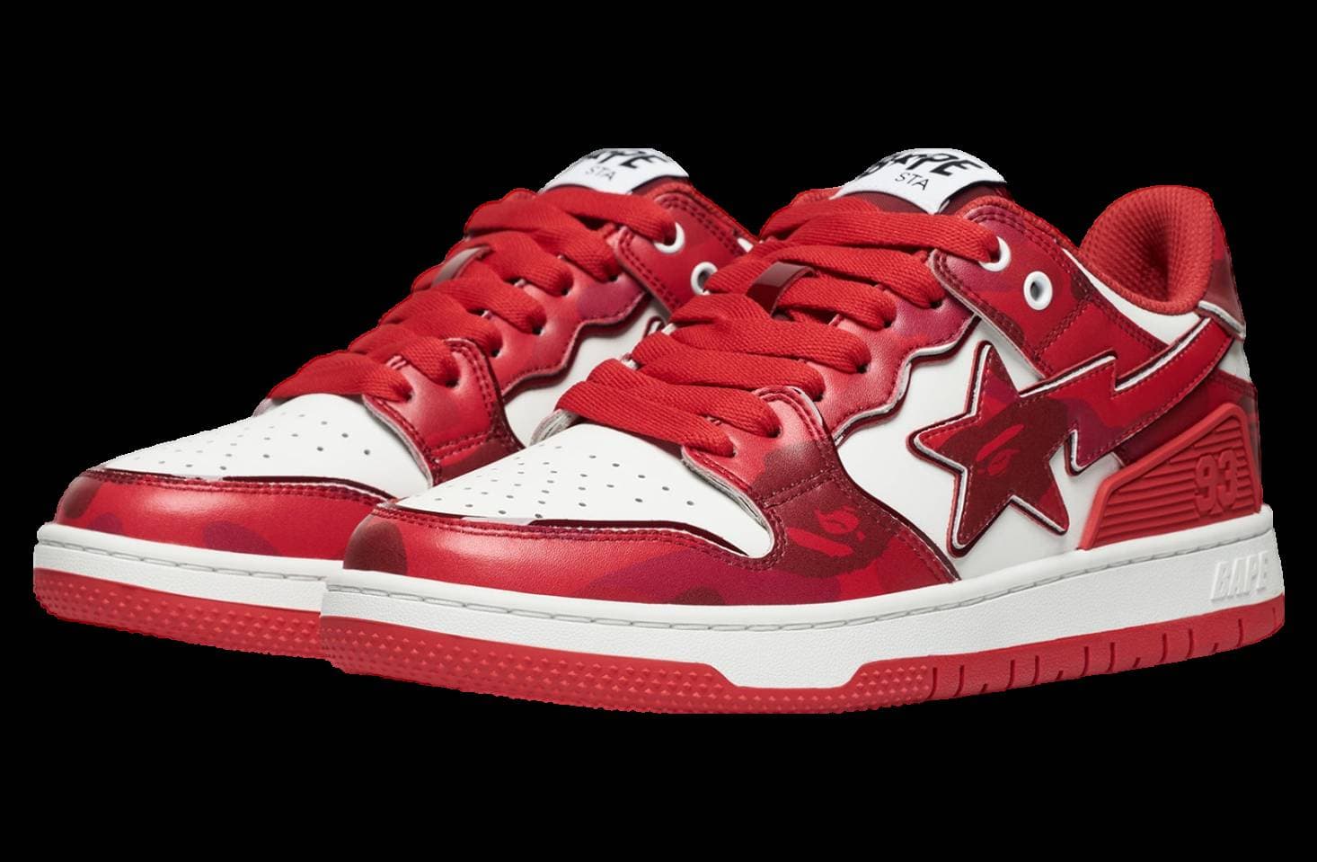 Bape Sk8 Sta #1 Red release photo 3
