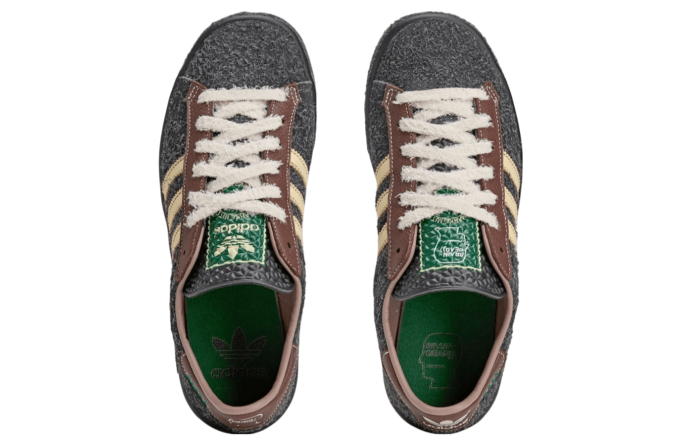 Brain Dead x Adidas Forest Hills Core Black release photo 3